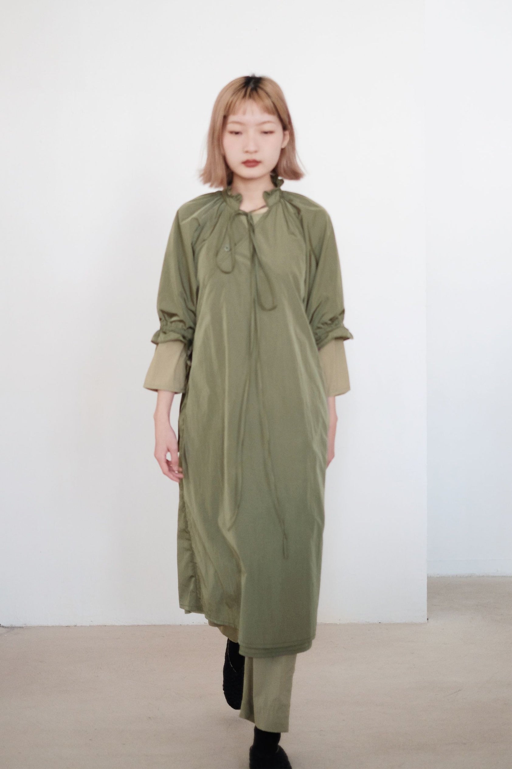 AYLA DRESS (OLIVE)